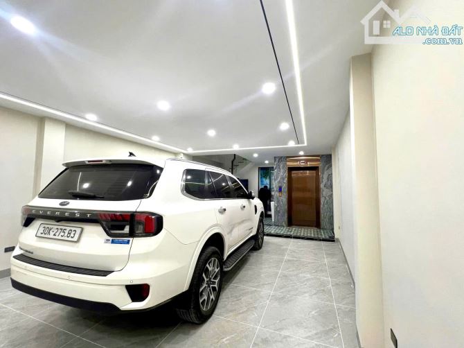 6T thang máy mặt ngõ Hoàng Cầu, ngõ thông KD, ô tô tránh đỗ, gara, thông sàn 58m2 - 2