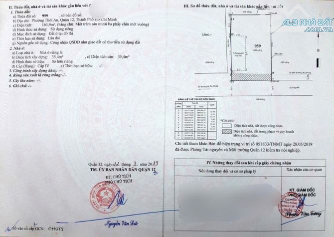 Bán nhà cấp 4 tiện xây gần trường học QT Song Minh đường Lê Thị Riêng, Q12. 10.6x17m, 9.2t - 2
