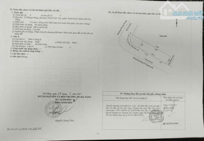 📌📌📌LÀM VIỆC TRỰC TIẾP GIÁ TỐT !!!bán lô 2 mặt tiền phùng hưng và dũng sĩ thanh khê - 2