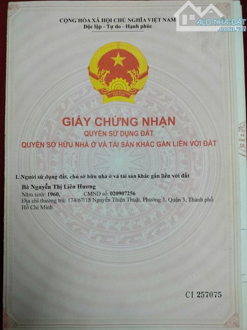 Cần bán gấp xưởng kho. Chính chủ. Đất full thổ cư vuông vức đường nhà 8m - 2