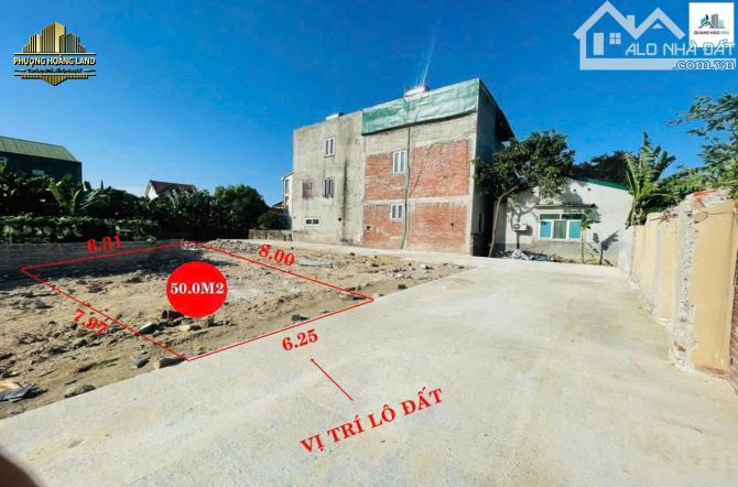 BÁN LÔ ĐẤT ĐẸP – HƯNG DŨNG PHƯỜNG TRƯỜNG VINH 50m2 Đông Nam đường 4m - 2