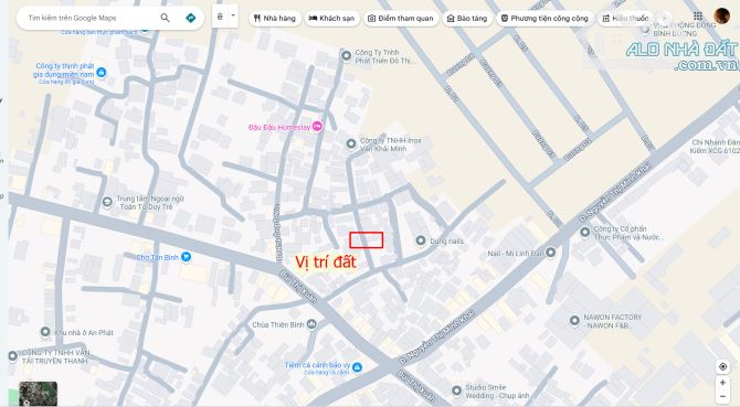 Bán đất (rẻ) 5x20.5m, hẻm Bùi Thị Xuân p. Tân Bình gần chợ Tân Bình - 3