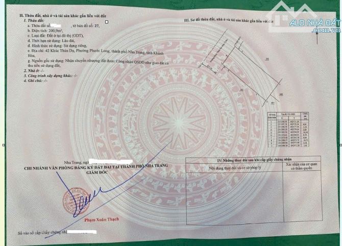 Bán đất mặt tiền Đường Khúc Thừa Dụ, Nha Trang. gần Nguyễn Thị Định, Vòng xuyến Hoàng Diệu - 3