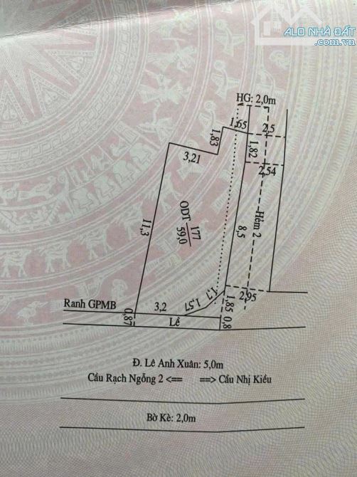 Bán nhà góc 2 mặt tiền đường Lê Anh Xuân Ngang 10m Dt 132m2 giá 8ty500 triệu - 3
