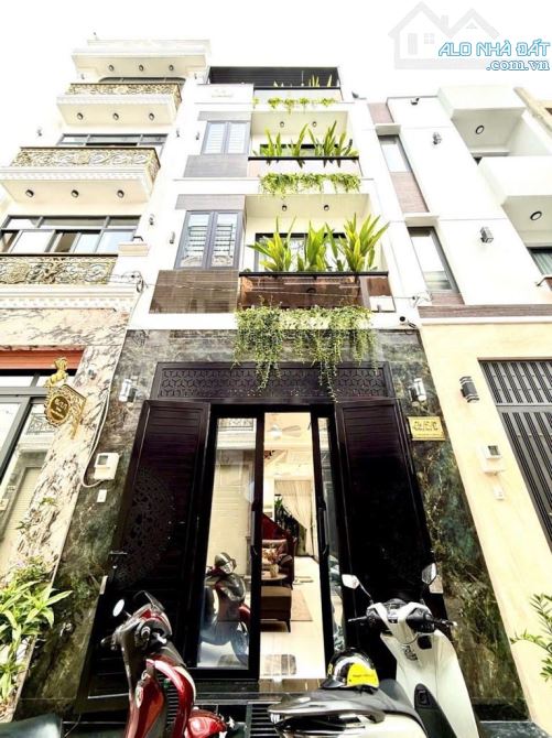 SIÊU PHẨM MỚI CỨNG 4X14M2 3 LẦU SÂN THƯỢNG  HẺM 8M THÔNG VƯỜN LÀI GIÁ CHỈ 7.4 TỶ - 3