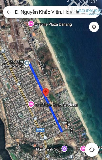 VIP! BÁN ĐẤT 125M2 – 13,79 TỶ - MT NGUYỄN KHẮC VIỆN - Q. NGŨ HÀNH SƠN - 3