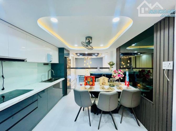 Bán nhà 4 tầng hẻm 12m, quang trung, phường 14, gò vấp, 40m2, giá 5.x tỷ - 4
