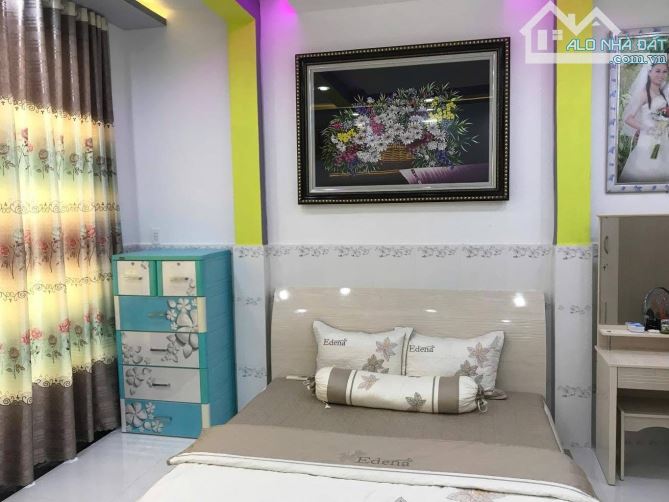 NHÀ MỚI ĐẸP QUẬN 8 - 2 TẦNG - 46M2 - NGANG 4.6M2 - Giá Mềm Mại  3.8 TỎI - HẺM THÔNG - 4