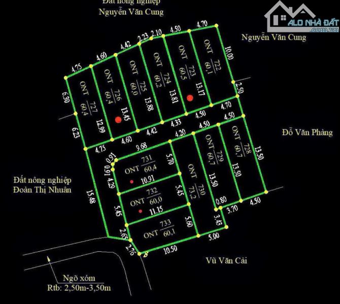 Lô góc 60m2 Vũ Vị, Minh Tân, Kiến Thụy gần Ga Nam Hải Phòng - 4