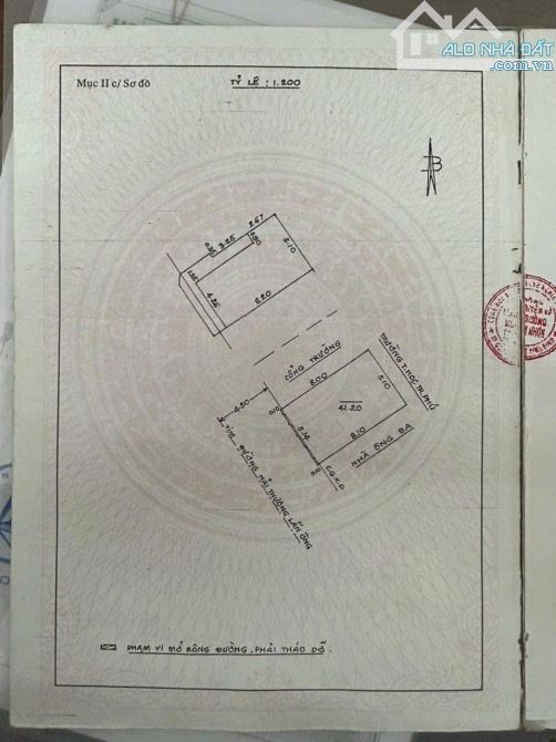 Bán nhà 1 mê mặt tiền đg hải thượng lảng ông dt 42m2 giá 6ty - 5