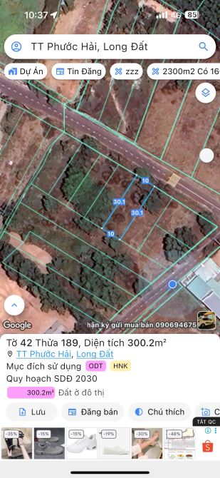 🔺XÃ PHƯỚC HẢI TP HỒ CHÍ MINH CÁCH BIỂN LAN RỪNG RESORT CHỈ 10P 3KM - 5