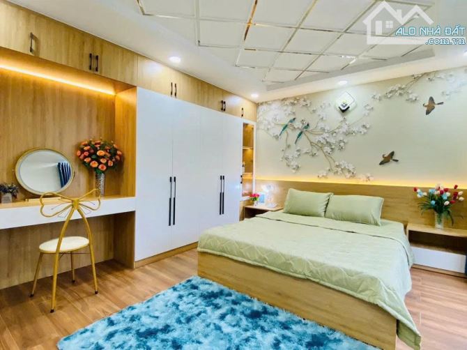 NHÀ  4 TẦNG ĐẸP – ĐƯỜNG SỐ 51 (P.14, GÒ VẤP) –HXH-  7.5 x 5.5m- DTSD 105m² - 5.59 TỶ TL - 6