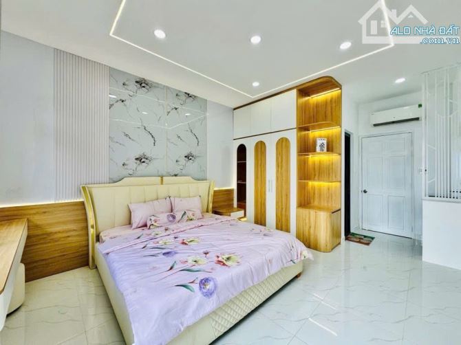 Nhà đẹp Gò Vấp-Hẻm ô tô-Gần Siêu thị EMART-Sát MT Phan Huy Ích-P12-59m2-4x15-4tầng-4PN,5WC - 7