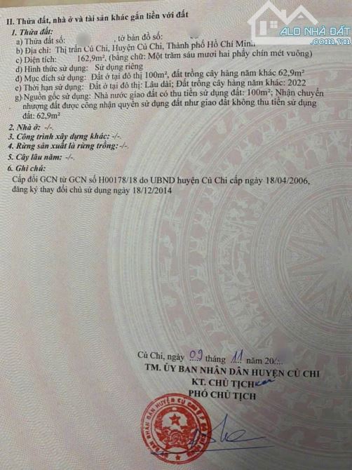 Cần bán gấp căn nhà ở Thị Trấn Củ Chi, Củ Chi, 163m2, giá chỉ 830 triệu, sổ hồng riêng - 8