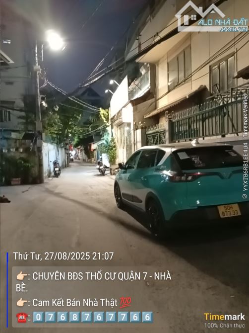 Bán Nhà Quận 7_Siêu Phẩm 4Tầng_Ngay Lý Phục Man_68M2;Hẻm 4M;Khu Cực An Ninh;Chỉ 10.X Tỷ TL - 8