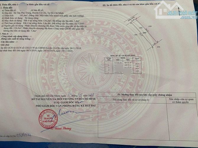 Bán nhà 141m2 Tân Phú Trung giá 800 triệu sổ hồng riêng - 9