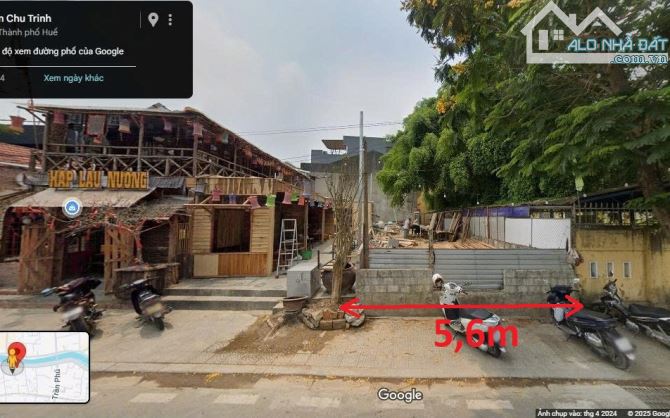 Bán đất 121,2m2 mặt tiền đường Phan Chu Trinh, view sông An Cựu, phường Phước Vĩnh, TP Huế