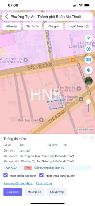 Cần Bán Lô Đất Hẻm Cấp 1 Mai Thị Lựu Phường Ea Tam BMT