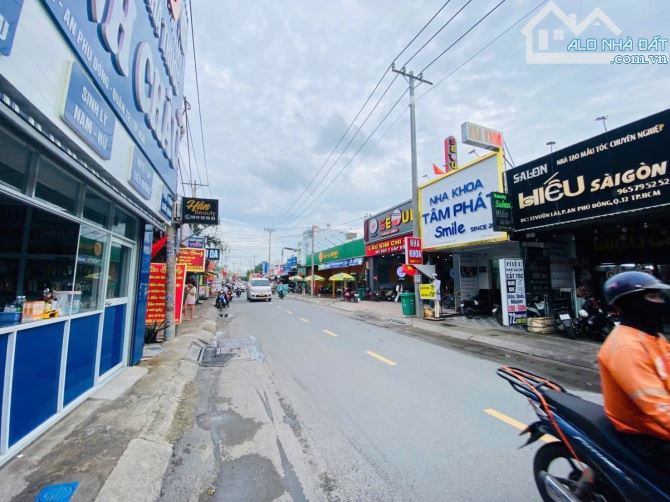 Nhà mặt tiền đường vườn lài An Phú đông q12,gần chợ vườn lài +Tiện kinh doanh mua bán đa