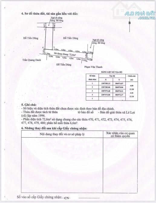 Đất Tràng Duệ đẹp không tì vết, 2 mặt tiền trước sau, ngõ thông, ô tô ra vào