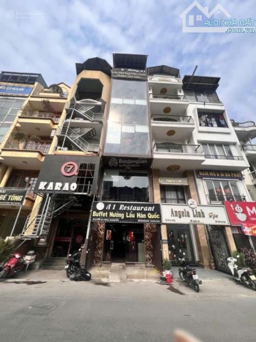 Bán tòa nhà văn phòng mặt PHỐ KIM ĐỒNG – 2 MẶT TIỀN – 6 tầng thang máy – Kinh doanh đỉnh