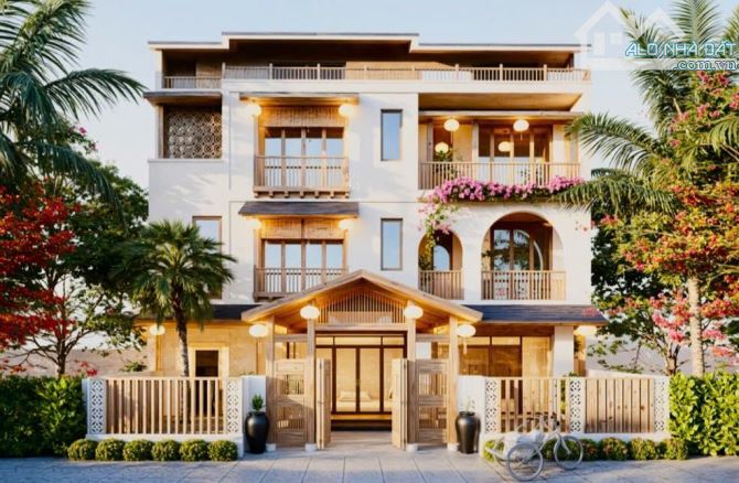 BÁN TOÀ CĂN HỘ LƯU TRÚ & PHÒNG KHÁCH SẠN 356M2 - TRUNG TÂM PHỐ CỔ HỘI AN. DT 5 TỶ/NĂM