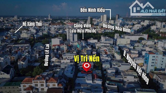 ❌️CẶP NỀN 10X20 TRỤC CHÍNH HẺM 88 LÊ LAI GẦN CÔNG VIÊN LƯU HỮU PHƯỚC