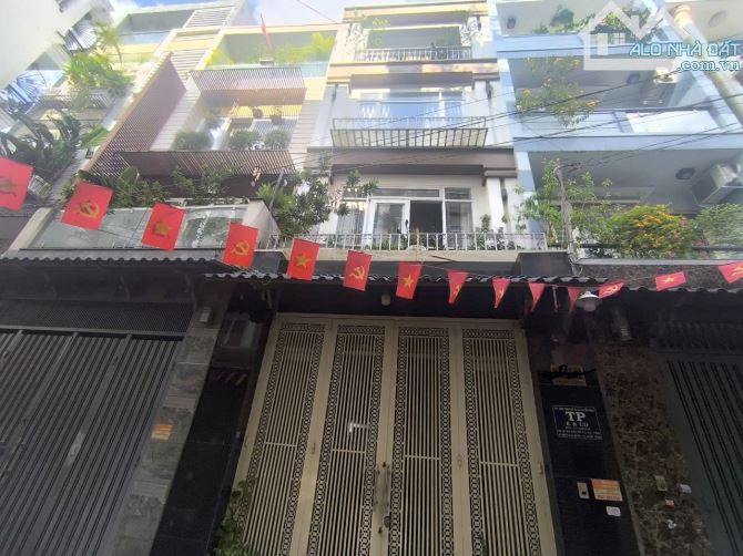 Bán Nhà hẻm 102 Lê Văn Thọ. P11-GV. DT: 4X13M. Nhà 1 trệt 2 lầu ST Kiên Cố GIÁ CHỈ 7.2 TỶ