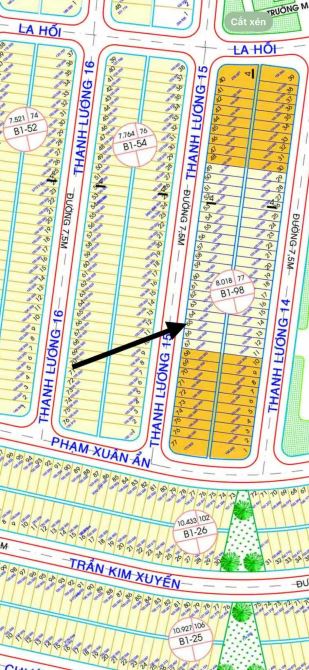 Bán 100m2 (5x20) Đất - Thanh Lương 15 - Hoà Xuân