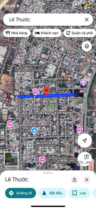 Bán lô đất MT Lê Thước _  Sơn Trà _ 90m2 _ 15.2 tỷ.