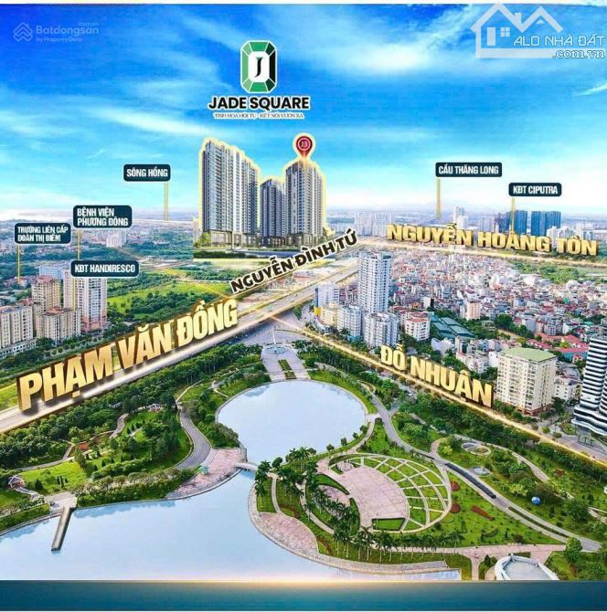 Bán suất ngoại giao căn chung cư 2PN 2VS , Giá tốt nhất thị trường, Dự án Jade Square