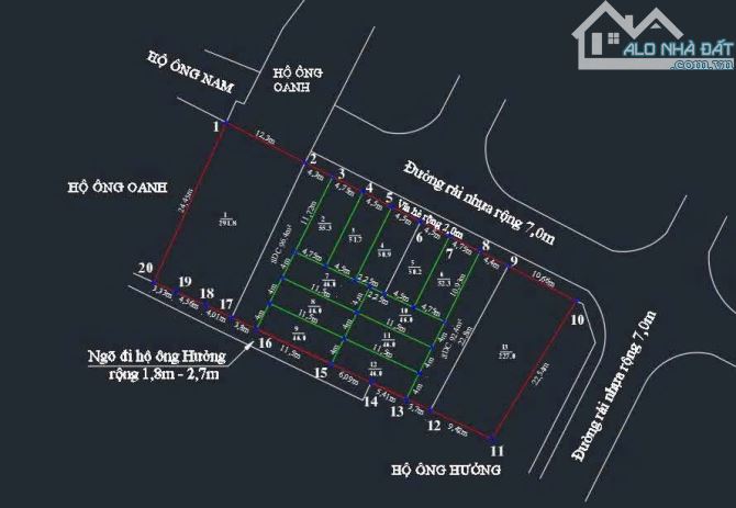 ♦️♦️♦️Chào bán lô đất tuyến 2 TĐC Kiến Thiết-Sở Dầu giá đầu tư