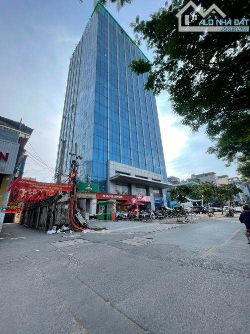MẶT PHỐ NGUYỄN NGỌC VŨ CẦU GIẤY 60/68M 7T THANG MÁY LÔ GÓC BA MẶT THOÁNG VỈA HÈ ĐÁ BÓNG