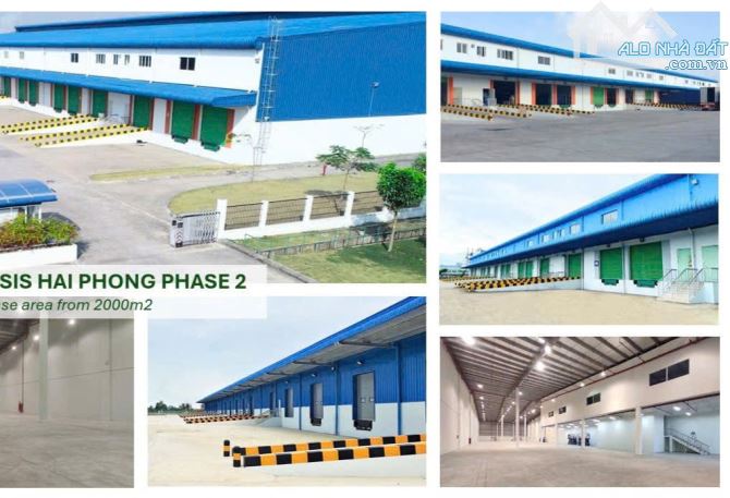 Cho thuê xưởng và nhà máy tại khu công nghiệp VSIP HẢI PHÒNG: