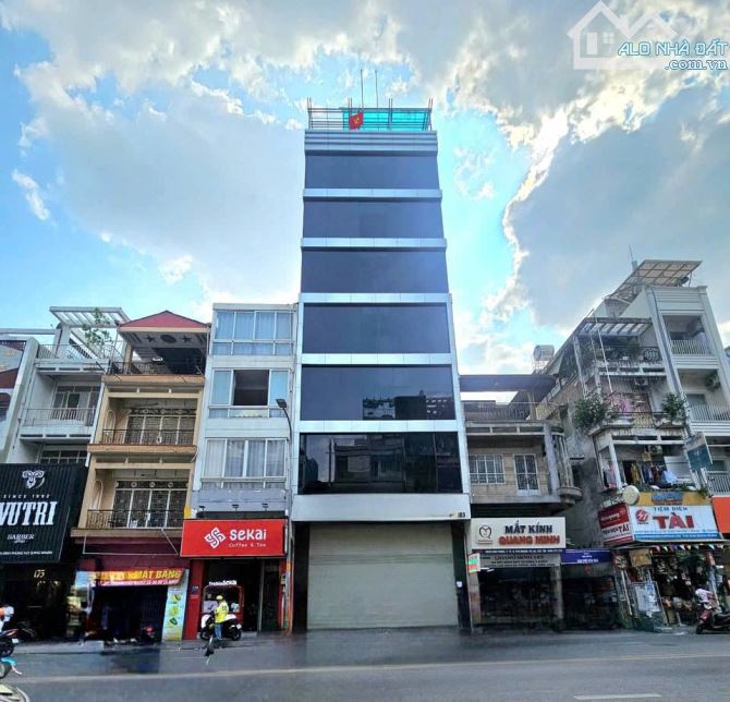 CHO THUÊ TÒA NHÀ 181 - 183 PHAN ĐÌNH PHÙNG QPN, DT 8x20M, HẦM 8 TẦNG TM PCCC, GIÁ 300TR
