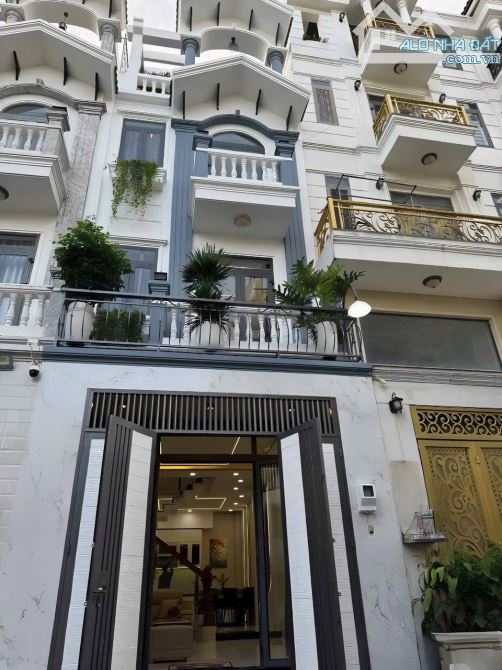 Nhà đẹp Gò Vấp-Hẻm ô tô 5M-Khu Phân Lô-Sát MT Phạm Văn Chiêu-P14-52m2-4,2x13-4tầng-4PN,5WC