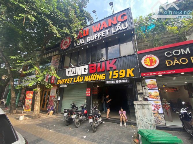 Cho thuê MBKD phố Tô Hiệu – 100m² x 2T, MT 6m, giá 60tr/tháng