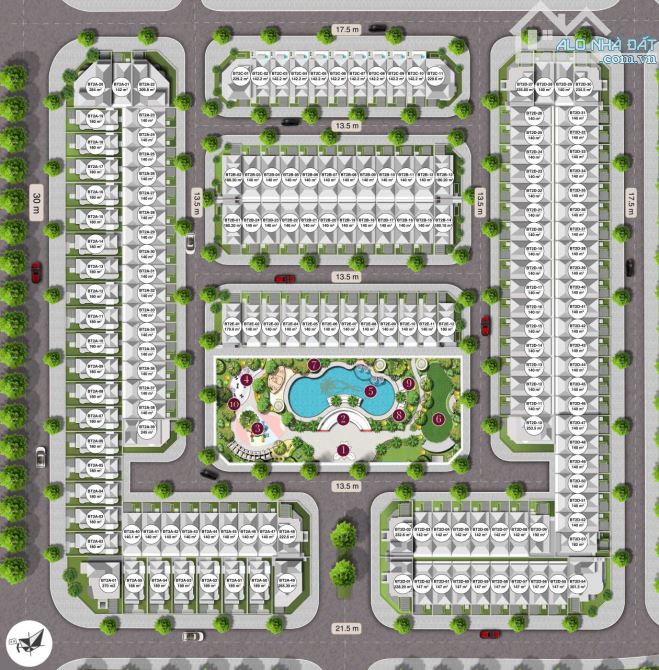 Bán Biệt Thự Gia By KITA Ciputra cạnh công viên 65hecta chỉ từ 352tr/m2 sổ đỏ sẵn bàn giao - 11