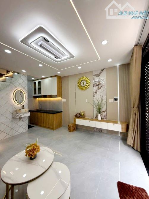 Nhà Gò Vấp 3 tầng hẻm 4m thông ngang khủng 4m1 Quang Trung Phường 10 SHR công nhận đủ - 1