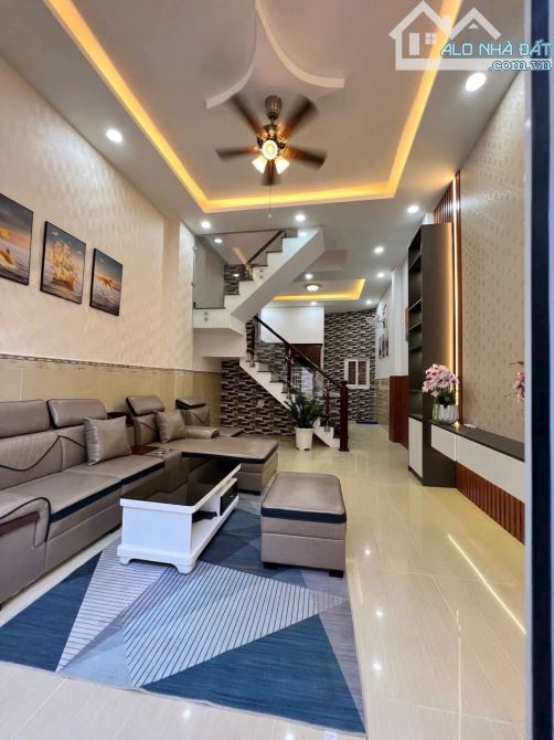 Nhà 4 tầng đường THẠNH XUÂN 43 phường THẠNH XUÂN Q12 DT 52m2 (4,3x13) hẻm 5m💰4,95Tỷ - 1