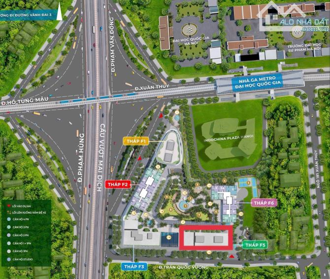 Biệt Thử Trên Không - Sun Feliza Suites - Cầu Giấy - Căn Hộ 3 Ngủ - Đẳng Cấp 6 sao - 1