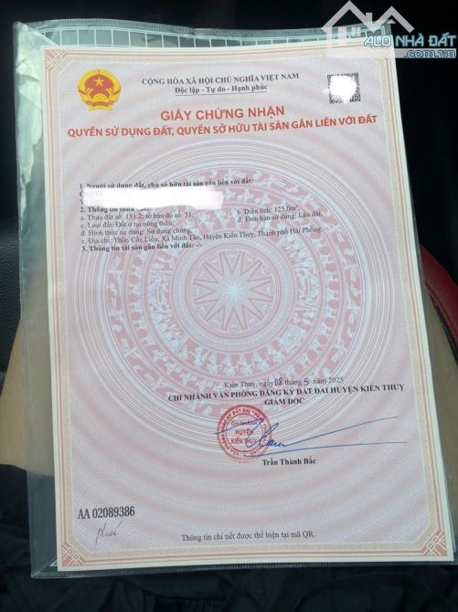 🏡 BÁN ĐẤT MẶT ĐƯỜNG TL361 – CỐC LIỄN, MINH TÂN - 1
