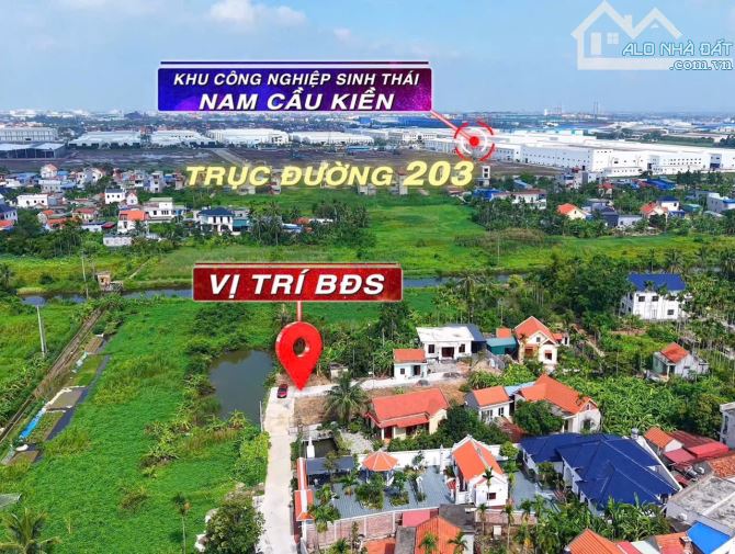 Chào bán lô đất Lâm Động  - Thuỷ Nguyên - Hải Phòng oto quay đầu giá 1tỷ2xx - 1