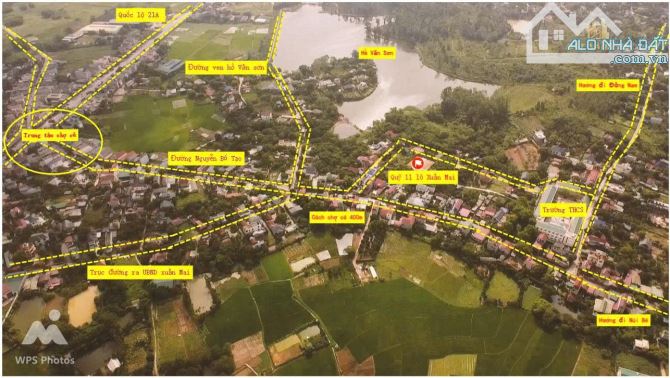 Bán đất Xuân Mai,giá hơn tỉ,oto tránh - 1