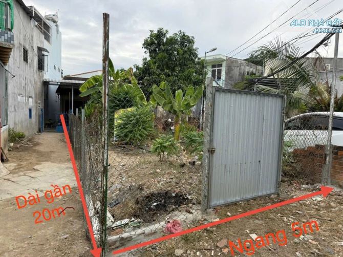 Lô đất đẹp 3 mặt thoáng, sát bên TDC Ngọc Hiệp Tổ 12 Lư Cấm, Tây Nha Trang. 94,3m3~2t15 - 1