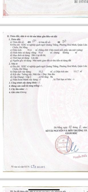 📌📌📌LÀM VIỆC TRỰC TIẾP GIÁ TỐT !!!Nhà 3 tầng Mộc bài 7 Hoà Minh Liên Chiểu - 13