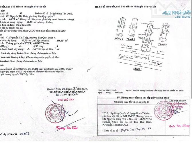 BÁN NHÀ MẶT TIỀN NGUYỄN THỊ THẬP – TRUNG TÂM QUẬN 7, GIÁ TỐT - 3