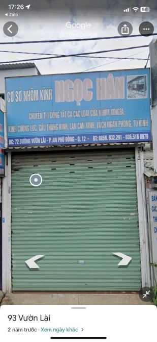 Nhà mặt tiền đường vườn lài An Phú đông q12,gần chợ vườn lài +Tiện kinh doanh mua bán đa - 2