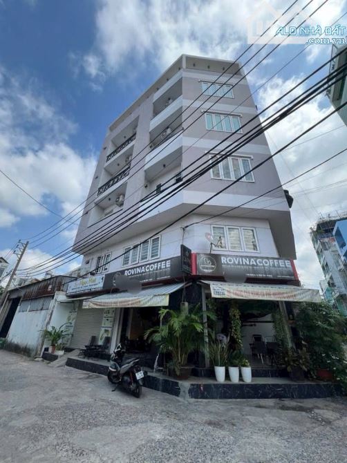 Góc  mặt tiền KD hẻm 8m thông gần 4 xã giáp Tân Phú 6 tầng 8x13m chỉ 15.6 tỷ - 2