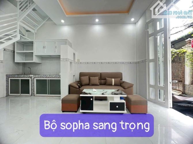 BÁN NHÀ LẦU MỚI ĐẸP - VỪA Ở VỪA KD,MỞ SPA,TIỆM TÓC... - 2